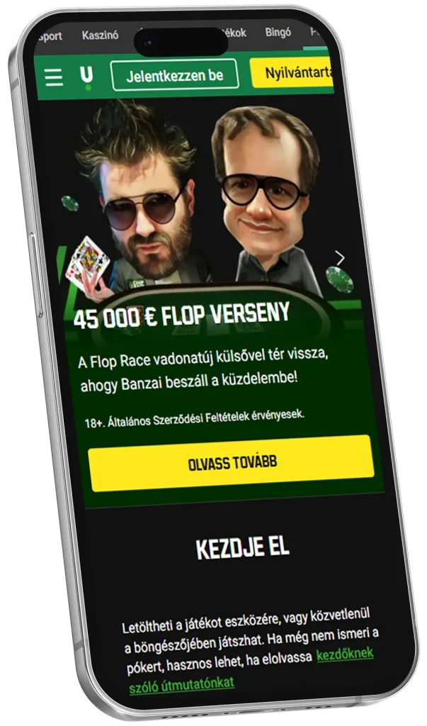 Póker verseny az Unibet mobile
