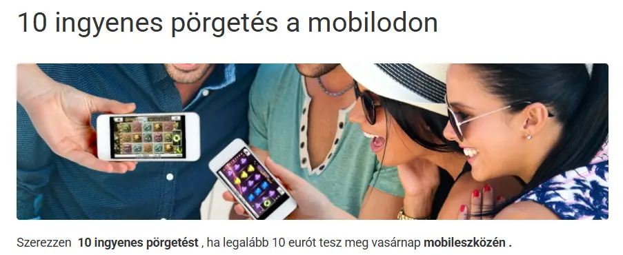 Unibet ingyen pörgetés