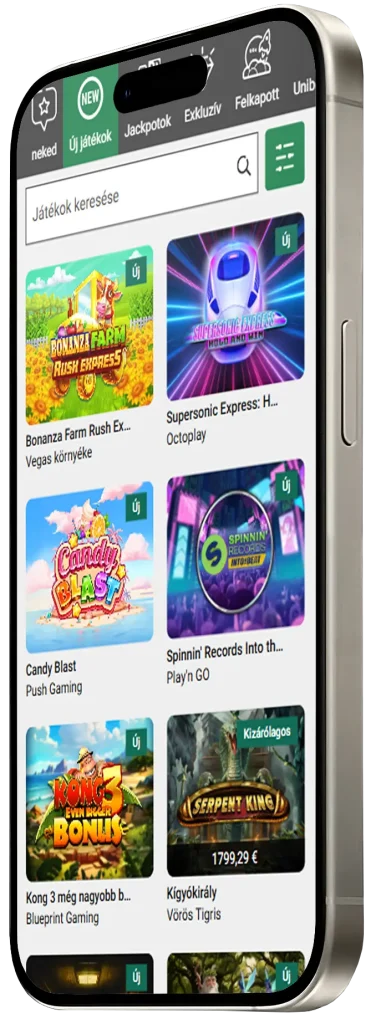 Nyerőgépek mobilon