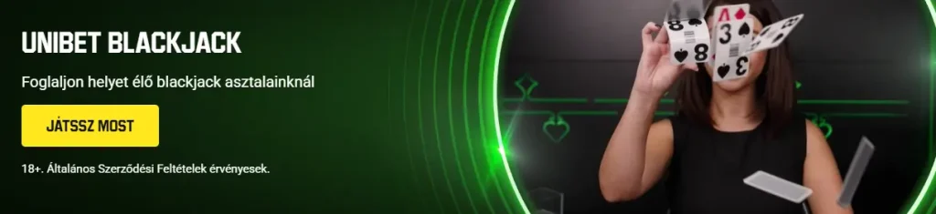 Blackjack az Unibet Live